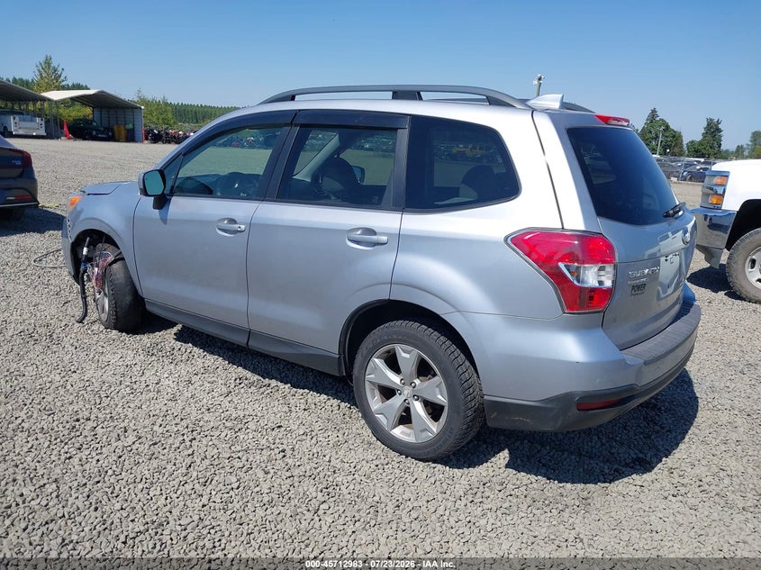 Vin: jf2sjafc9gh522605, lot: 46211639, subaru forester 2.5i premium 20163