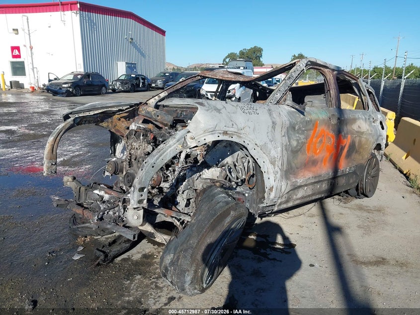 Vin: 1fmsk8dhxpgc04772, lot: 46211643, ford explorer xlt 20232