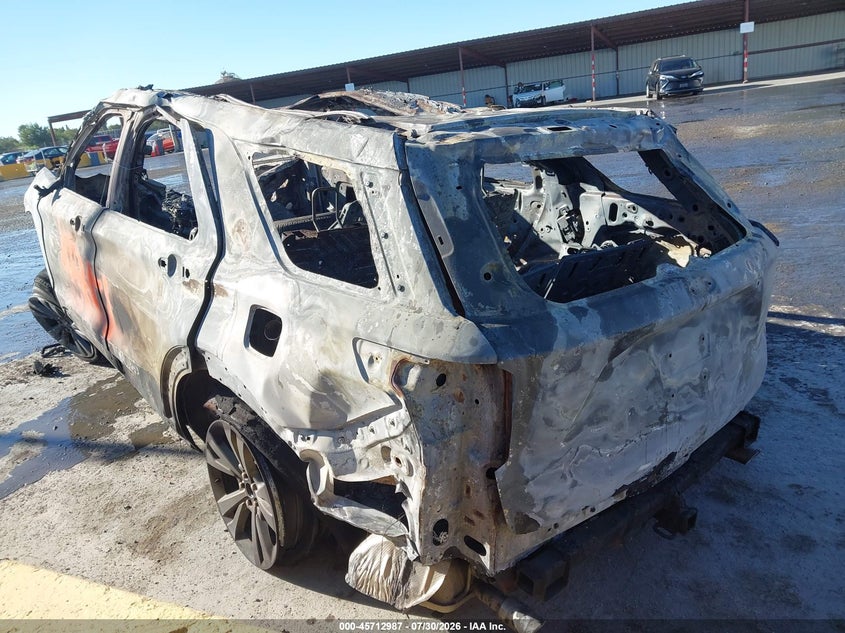 Vin: 1fmsk8dhxpgc04772, lot: 46211643, ford explorer xlt 20233