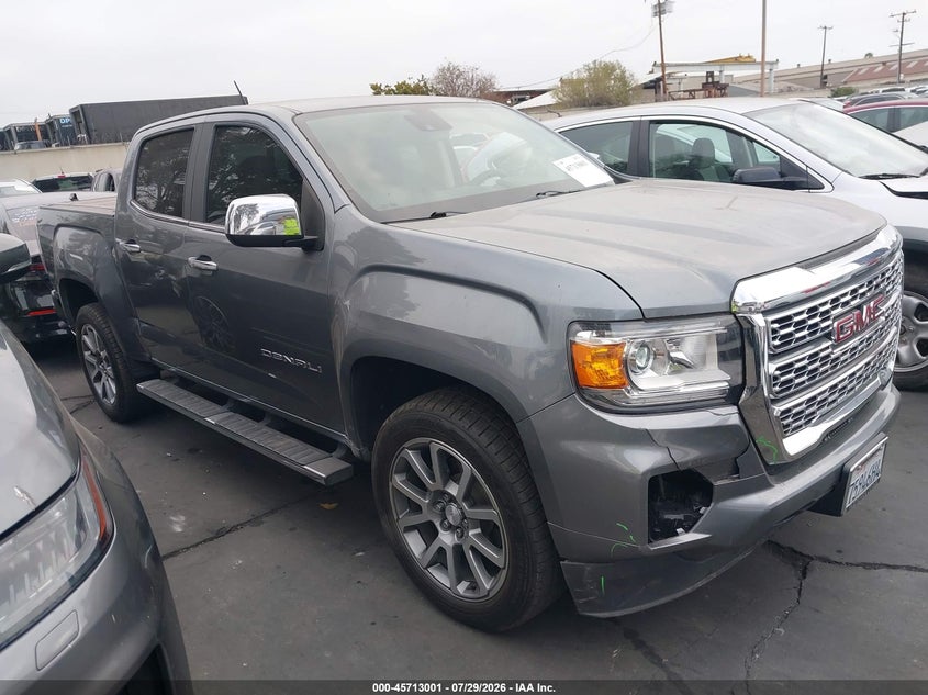 Vin: 1gtg6een4m1223916, lot: 46211657, gmc canyon 4wd  short box denali 2021 img_1
