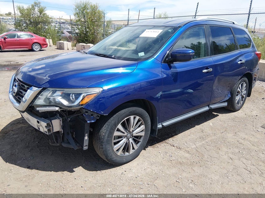 Vin: 5n1dr2mm2kc639994, lot: 46211670, nissan pathfinder sv 20192