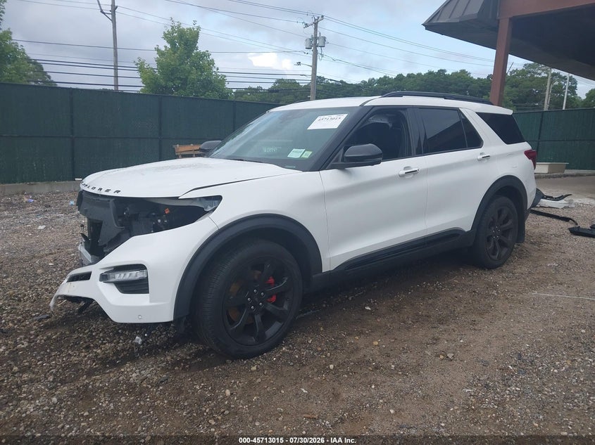 Vin: 1fm5k8gc3pgb04431, lot: 46211671, ford explorer st 20232