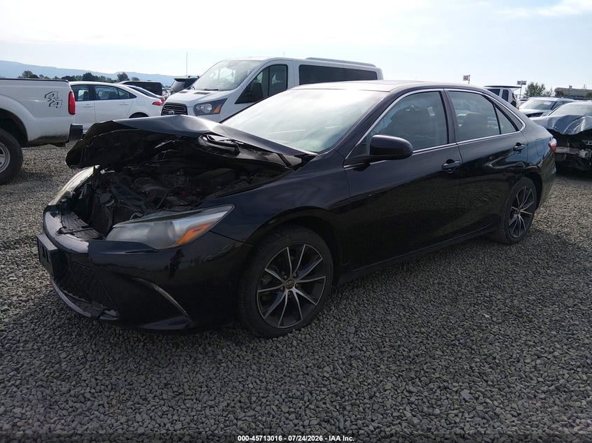 2016 Toyota Camry, Front End, IAAI, VIN 4T1BF1FK8GU218675 — photo 2