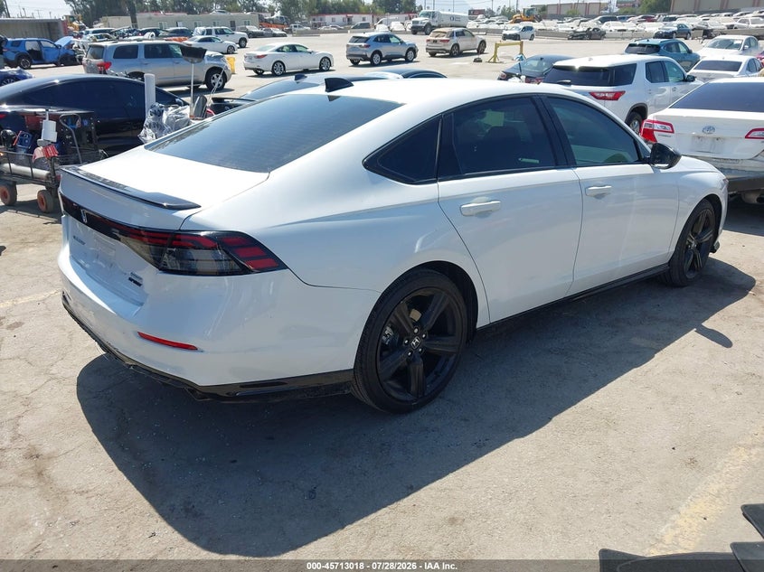 Vin: 1hgcy2f7xra081166, lot: 46211674, honda accord hybrid sport-l 20244