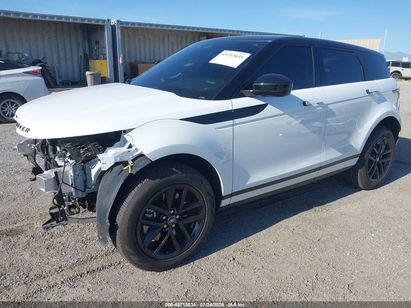 Vin: salzj2fx4rh240759, lot: 46211691, land rover range rover evoque core s 20242