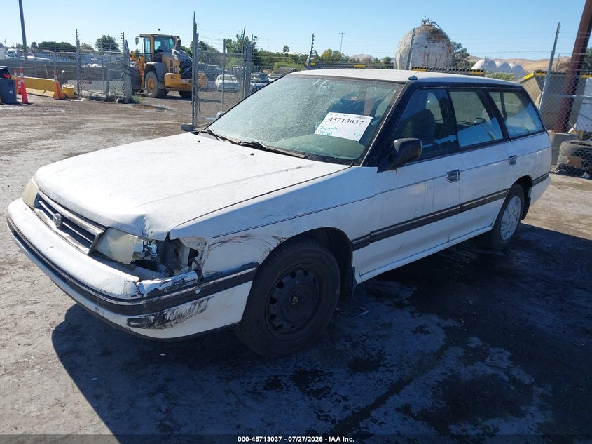 1991 SUBARU LEGACY auction photo 2