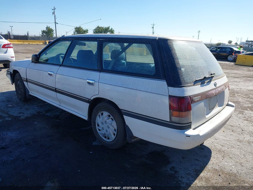 1991 SUBARU LEGACY auction photo 3