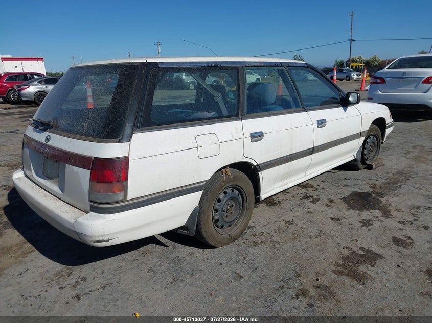 1991 SUBARU LEGACY auction photo 4