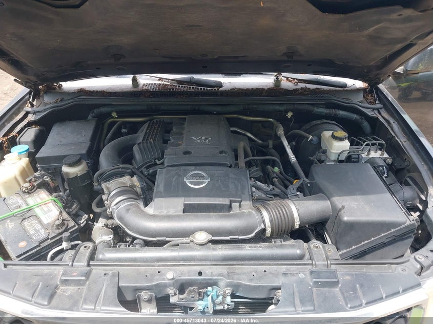 2008 NISSAN NAVARA (FRONTIER) TRUCK 4.0L V-6 DOHC, VVT, 261HP