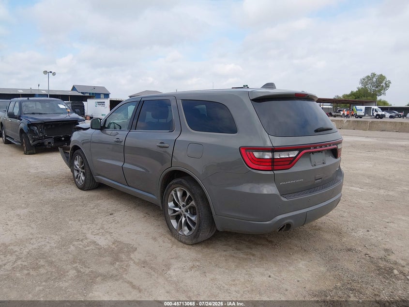 Vin: 1c4rdhdgxlc410258, lot: 46211724, dodge durango gt plus rwd 20203