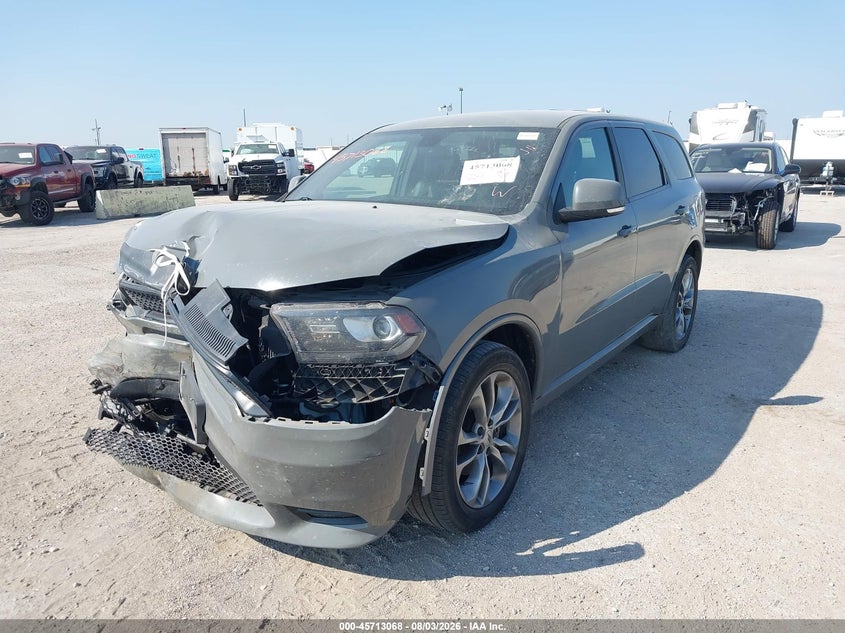 Vin: 1c4rdhdgxlc410258, lot: 46211724, dodge durango gt plus rwd 20202