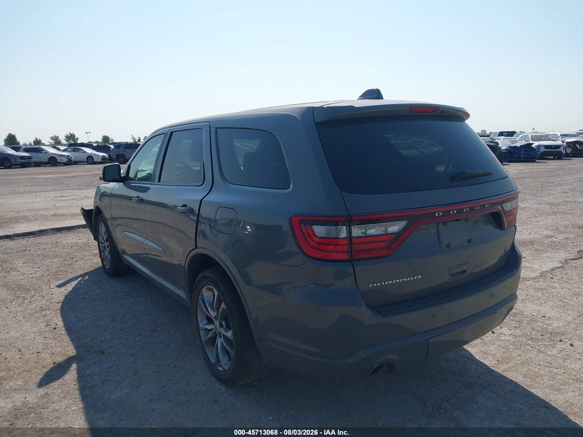 Vin: 1c4rdhdgxlc410258, lot: 46211724, dodge durango gt plus rwd 20203