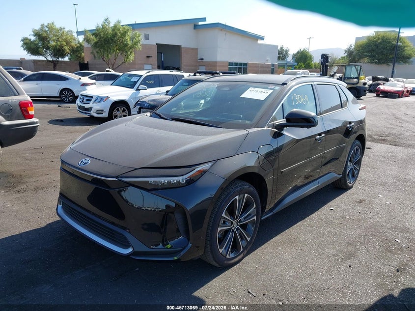 Vin: jtmaaaaaxra037305, lot: 46211725, toyota bz4x limited 20242
