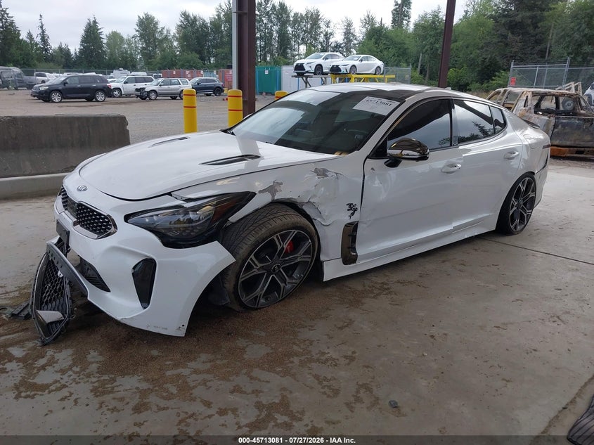 Vin: knae55lc6j6026916, lot: 46211737, kia stinger gt2 20182