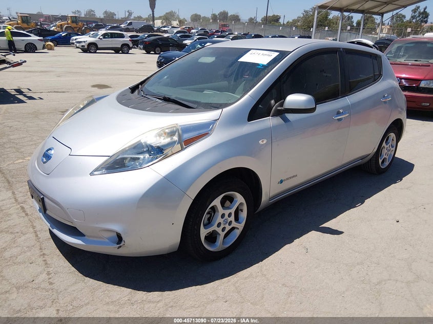 Vin: jn1az0cpxbt003835, lot: 46211746, nissan leaf sl 20112