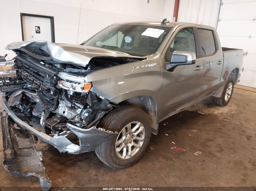 Vin: 1gcpkkekxtz296725, lot: 46211748, chevrolet silverado 1500 4wd  short bed lt with 2fl 20262
