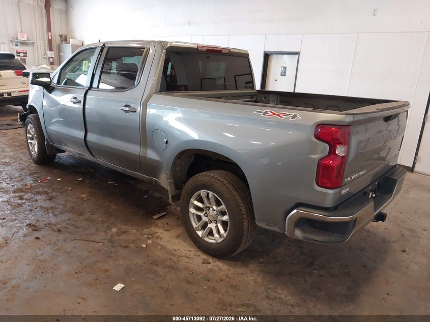 Vin: 1gcpkkekxtz296725, lot: 46211748, chevrolet silverado 1500 4wd  short bed lt with 2fl 20263