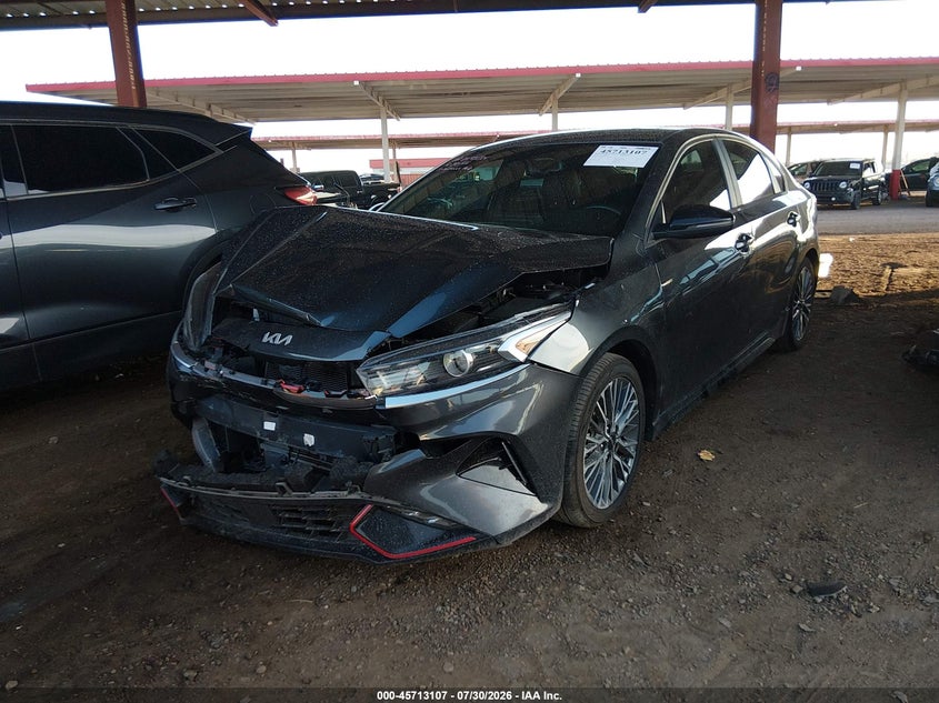 Vin: 3kpf54ad3pe642735, lot: 46211763, kia forte gt-line 20232