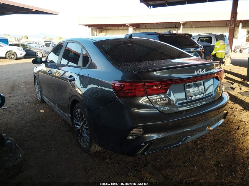 Vin: 3kpf54ad3pe642735, lot: 46211763, kia forte gt-line 20233