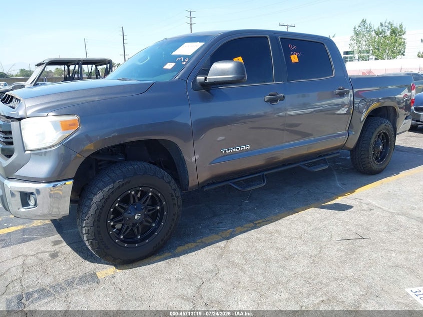 Vin: 5tfem5f17hx111185, lot: 46211775, toyota tundra sr5 4.6l v8 20172