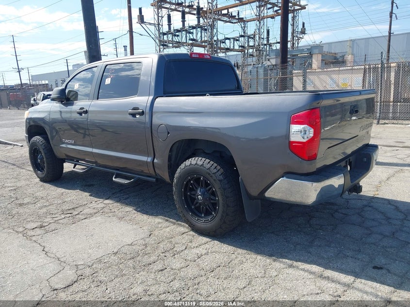Vin: 5tfem5f17hx111185, lot: 46211775, toyota tundra sr5 4.6l v8 20173