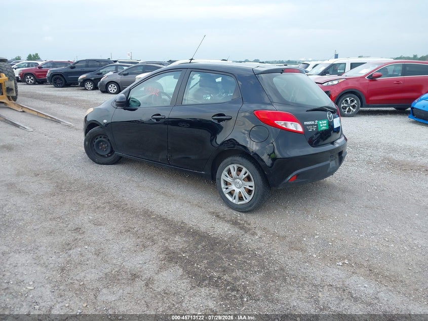 Vin: jm1de1kz4c0146054, lot: 46211778, mazda mazda2 sport 20123
