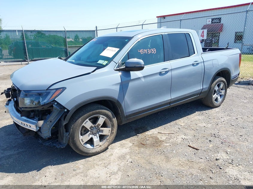 Vin: 5fpyk3f58sb006173, lot: 46211789, honda ridgeline rtl 20252