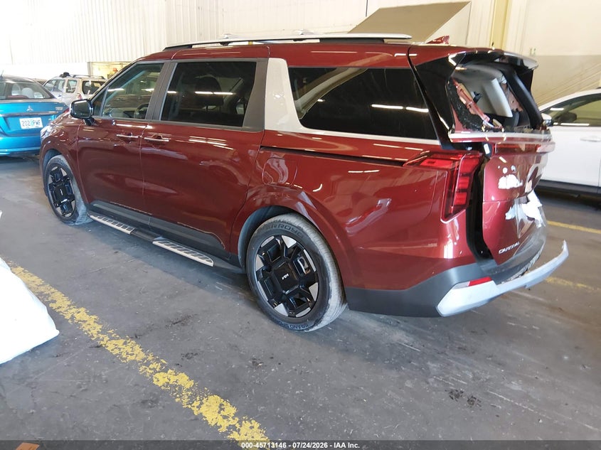 Vin: kndnc5k3xs6468612, lot: 46211802, kia carnival mpv ex 20253