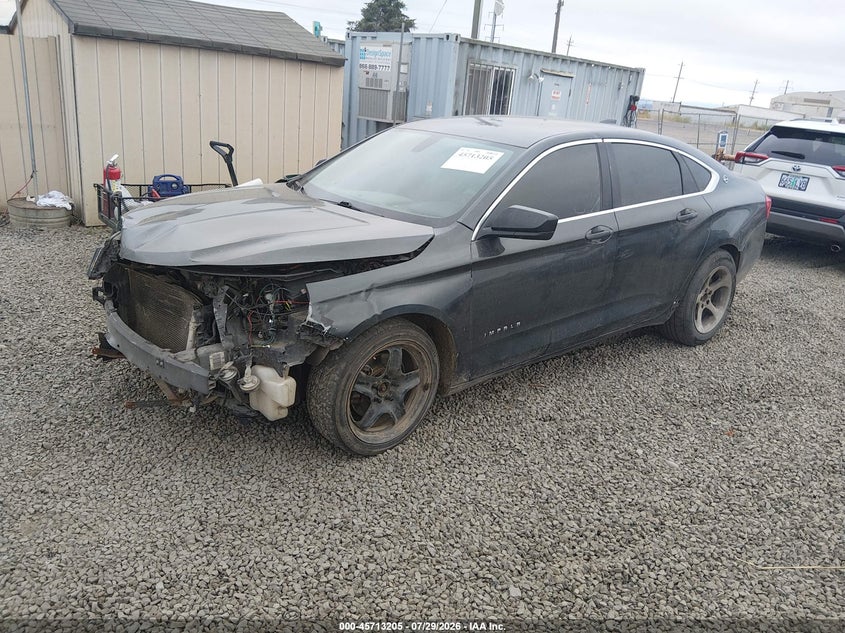 Vin: 2g11z5sl6f9281145, lot: 46211861, chevrolet impala ls 20152
