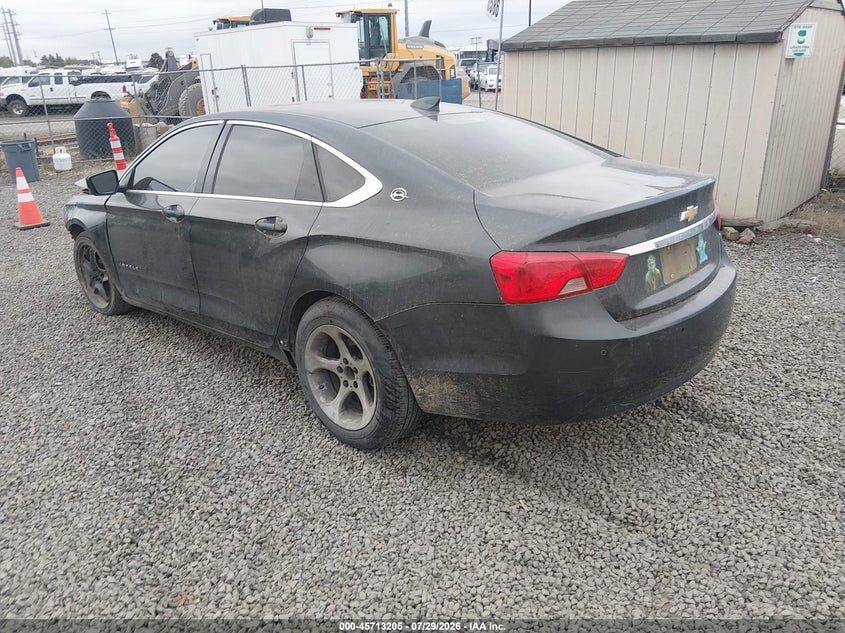 Vin: 2g11z5sl6f9281145, lot: 46211861, chevrolet impala ls 20153