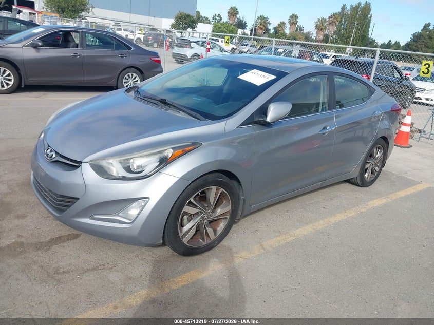 2015 HYUNDAI ELANTRA auction photo 2