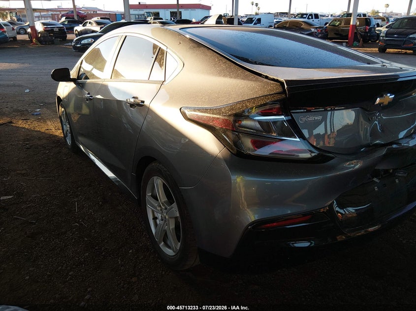 Vin: 1g1rc6s58ju158812, lot: 46211889, chevrolet volt lt 20183
