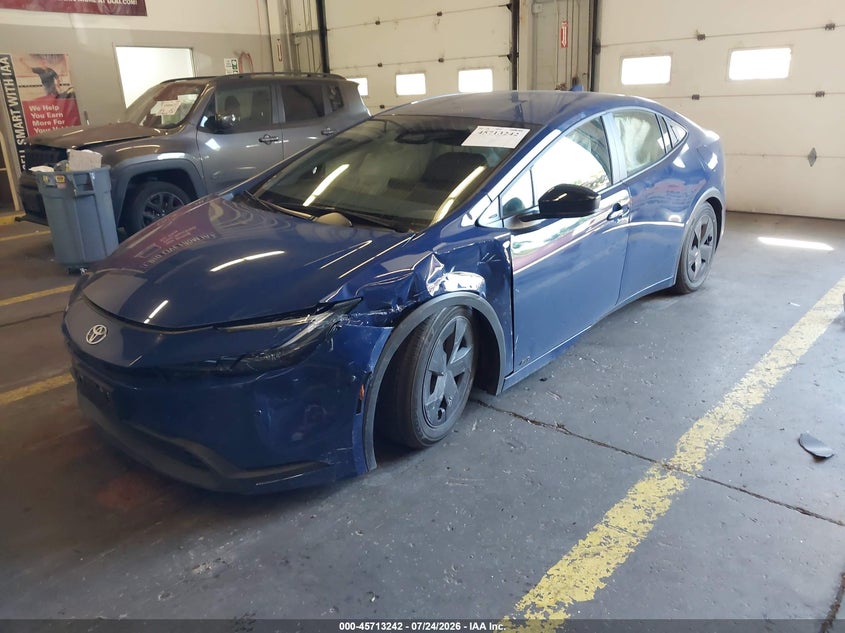 2025 TOYOTA PRIUS auction photo 2