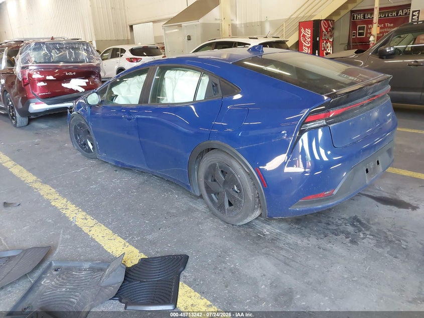 2025 TOYOTA PRIUS auction photo 3