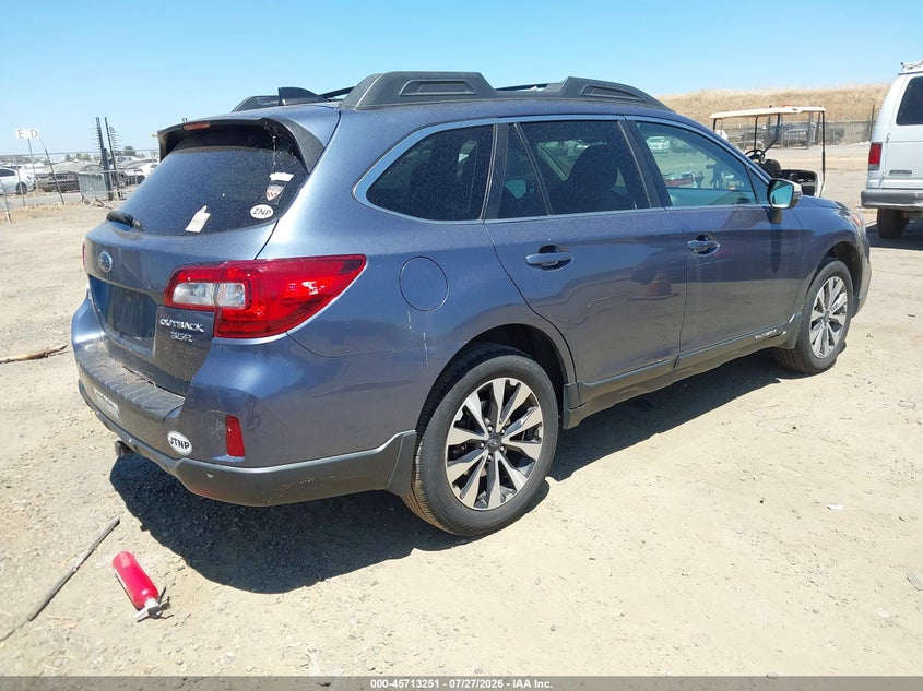 Vin: 4s4bsenc2h3314421, lot: 46211907, subaru outback 3.6r limited 20174