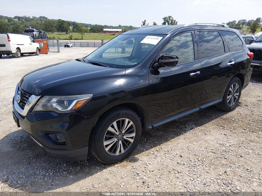 Vin: 5n1dr2mn4jc607300, lot: 46211947, nissan pathfinder sv 20182