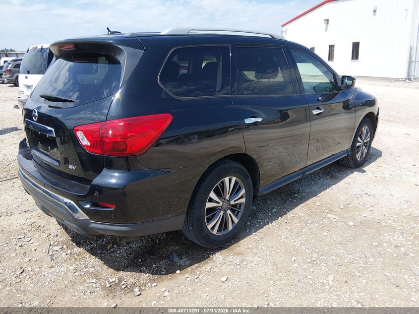 Vin: 5n1dr2mn4jc607300, lot: 46211947, nissan pathfinder sv 20184