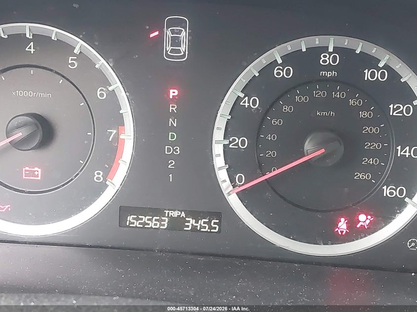 2012 HONDA ACCORD SDN auction photo 7