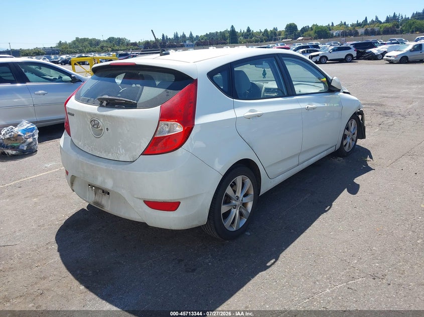 Vin: kmhcu5ae0cu048633, lot: 46212000, hyundai accent se 20124