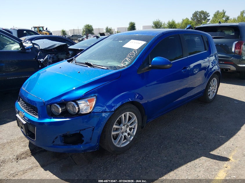 Vin: 1g1jc6sb0g4166026, lot: 46212003, chevrolet sonic lt auto 20162