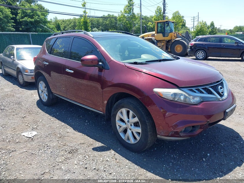 Vin: jn8az1mw6bw152173, lot: 46212042, nissan murano sv 2011 img_1