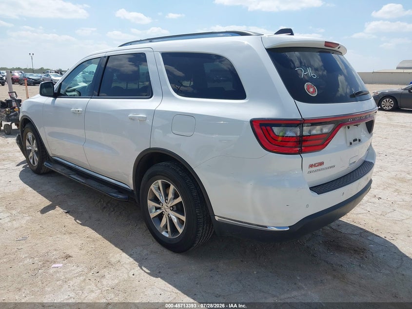 Vin: 1c4rdhdg7ec598675, lot: 46212049, dodge durango limited 20143