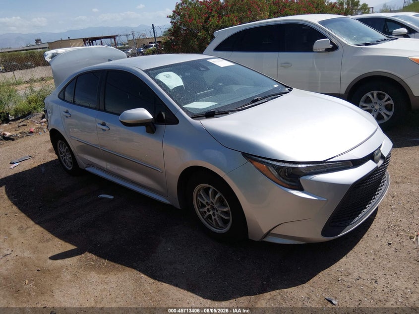 Vin: jtdeamde8mj005172, lot: 46212062, toyota corolla hybrid le 2021 img_1