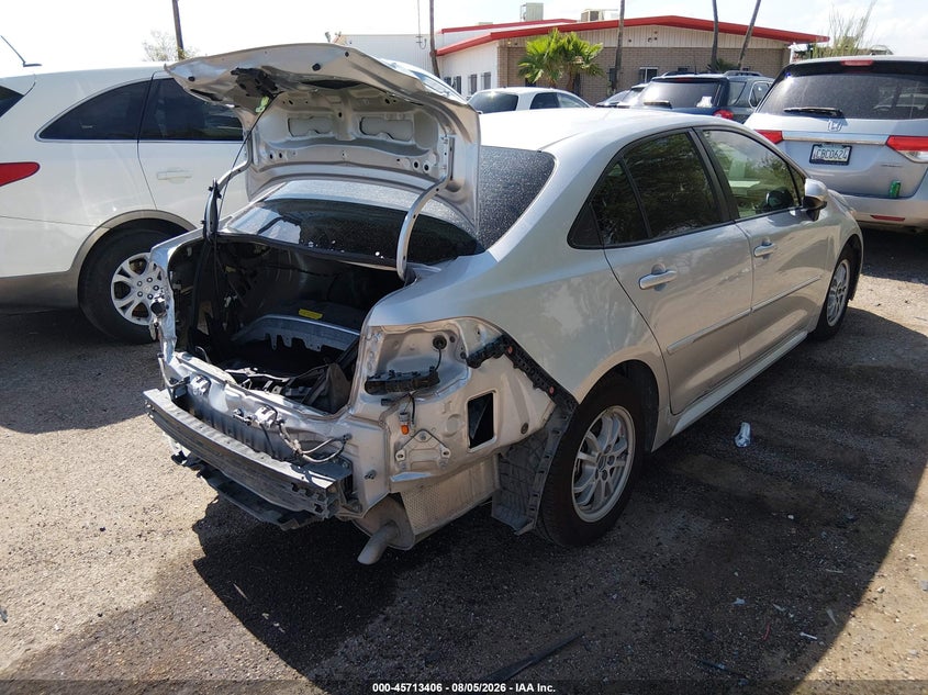 Vin: jtdeamde8mj005172, lot: 46212062, toyota corolla hybrid le 20214