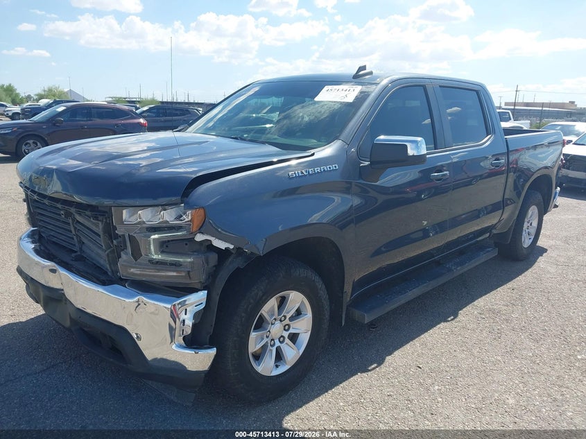 Vin: 1gcpwced9nz129917, lot: 46212069, chevrolet silverado 1500 ltd 2wd  short bed lt 20222