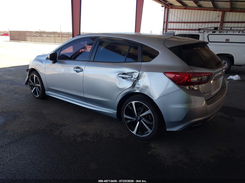 Vin: 4s3gtam6xl3722296, lot: 46212086, subaru impreza sport 5-door 20203