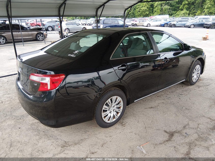 Vin: 4t1bf1fk6du296397, lot: 46212088, toyota camry le 20134