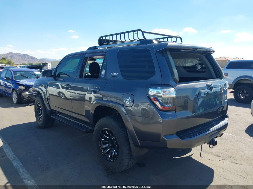 Vin: jtebu5jr0k5703901, lot: 46212134, toyota 4runner sr5 20193