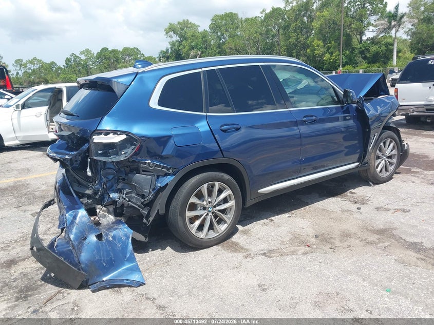 Vin: 5uxtr7c59klr53597, lot: 46212166, bmw x3 sdrive30i 20194