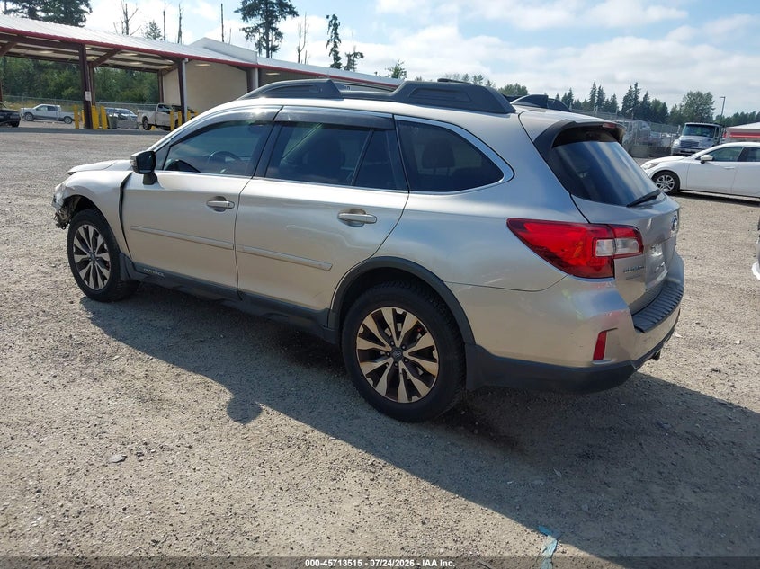 Vin: 4s4bsalc5g3344894, lot: 46212197, subaru outback 2.5i limited 20163